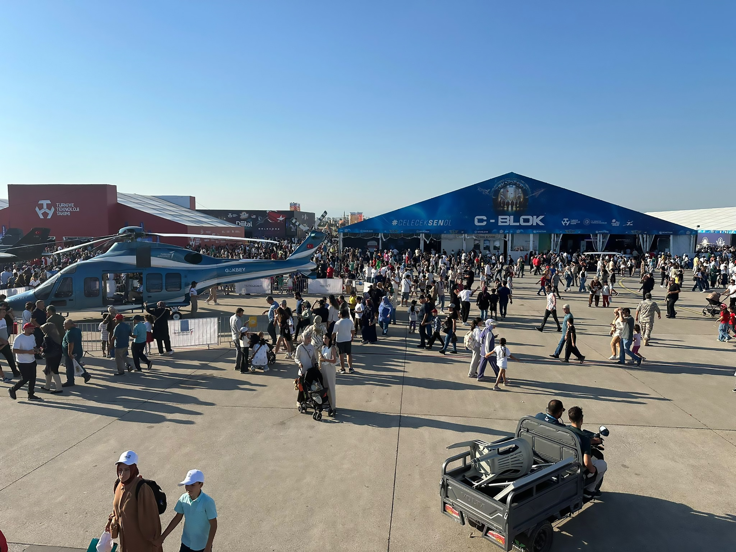 TEKNOFEST Adana'ya ikinci günde de yoğun ilgi