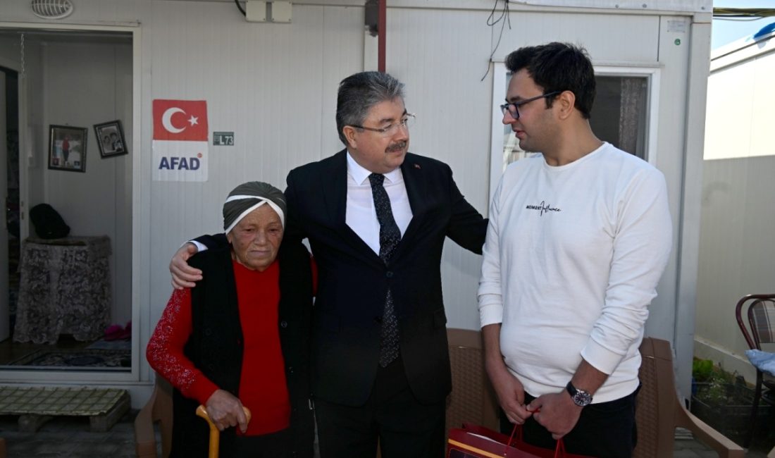 VALİ YILMAZ SÖZÜNÜ TUTTU GÜLDEREN ÇETİN’İ ZİYARET ETİ