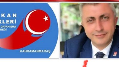 Kahramanmaraş Balkan Türkleri Kültür ve Dayanışma Derneği Başkanı Selçuk Kurtsatar,