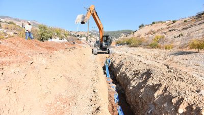 KASKİ Genel Müdürlüğü, Dulkadiroğlu Dereli Mahallesi’nde deforme olan yaklaşık 1