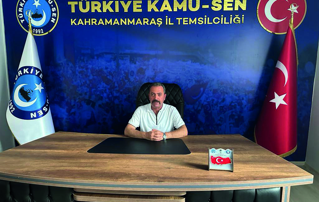 Türkiye Kamu-Sen Kahramanmaraş İl Başkanı Ziya Yenipınar, Türkiye Büyük Millet
