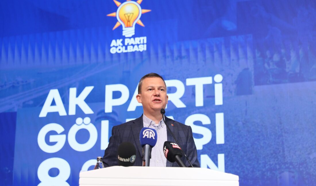ANKARA, – AK Parti Genel Sekreteri Fatih Şahin, “Siyaset, millete