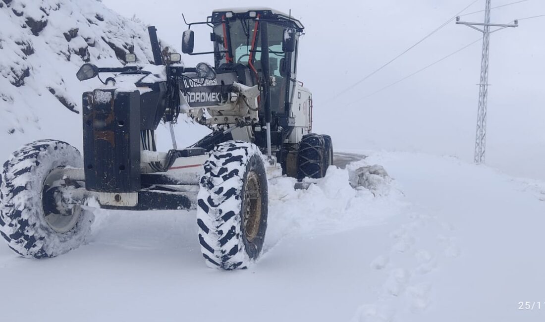 KAPANAN YOLLAR ULAŞIMA AÇILDI