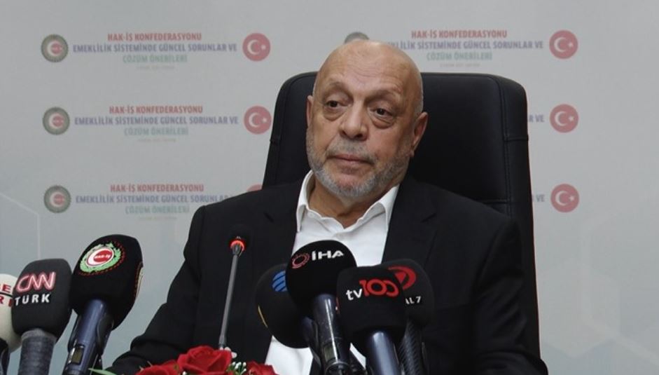 HAK-İŞ Başkanı Arslan: Türkiye'nin en temel sorunu kayıt dışı istihdam HAK İŞ Başkanı Arslan: Türkiye'nin en temel sorunu kayıt dışı istihdam