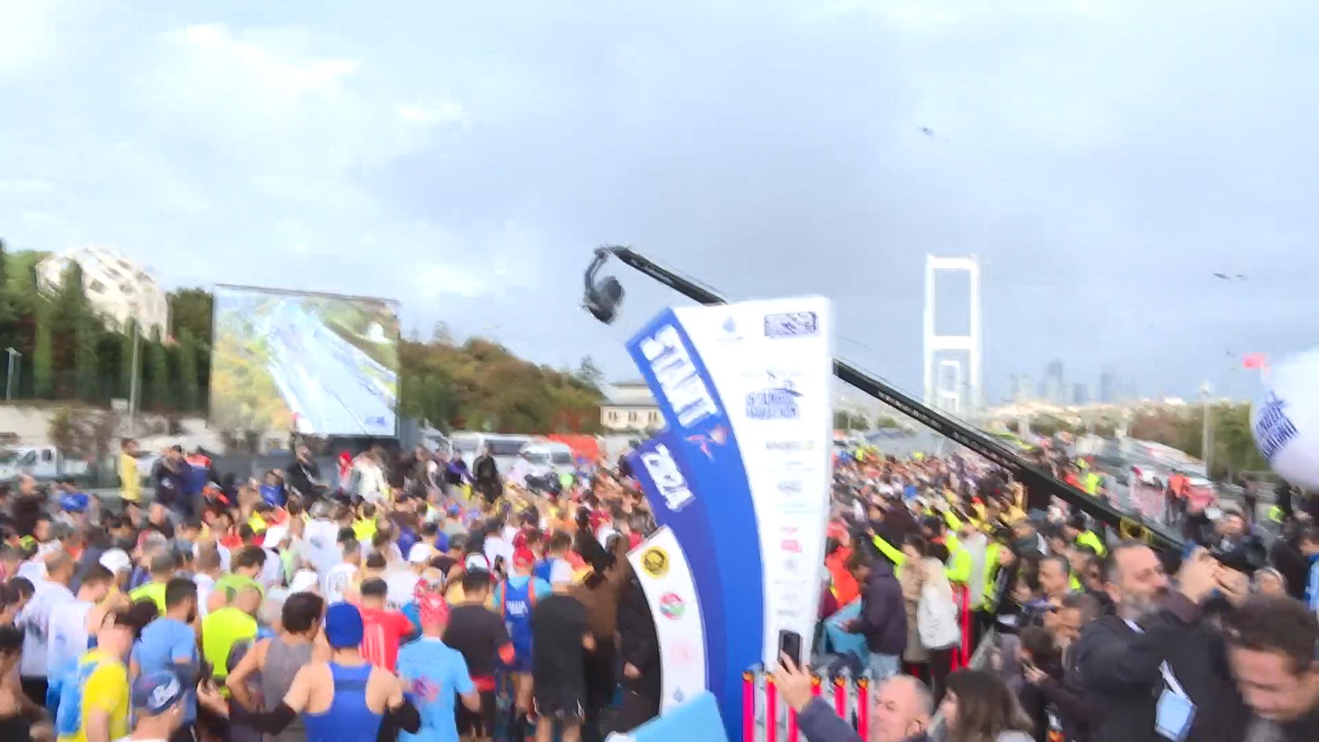 İstanbul Asya ve Avrupa'yı birleştiren İstanbul Maratonu 46. kez koşuldu