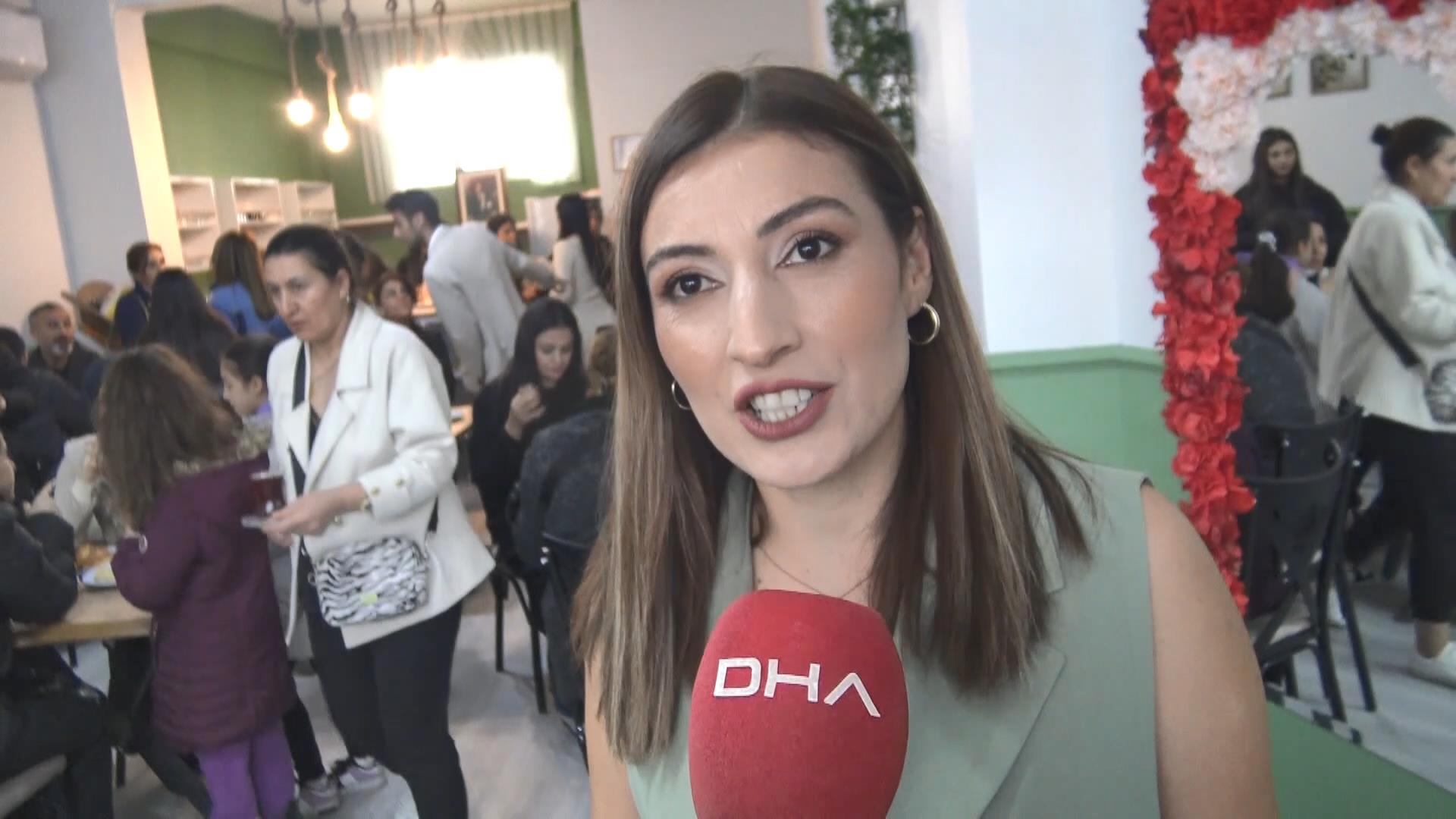 İstanbul Avcılar'da 'Üreten Eller Projesi' nden Kadınlar Kahvesine