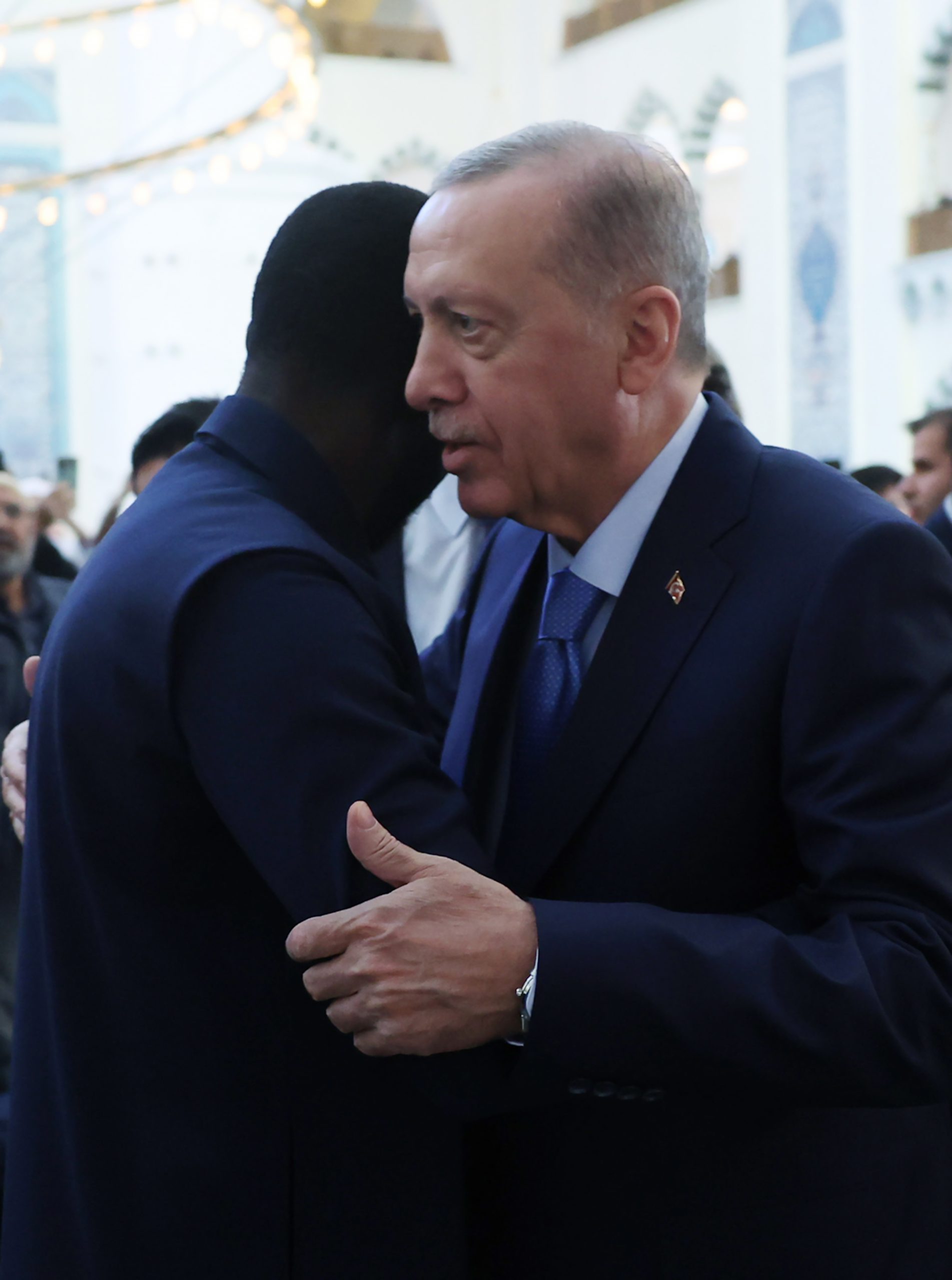 İstanbul Cumhurbaşkanı Erdoğan ve Senegal Cumhurbaşkanı Fay Çamlıca Camii'nde cuma namazı kıldı // Ek görüntü ve metin