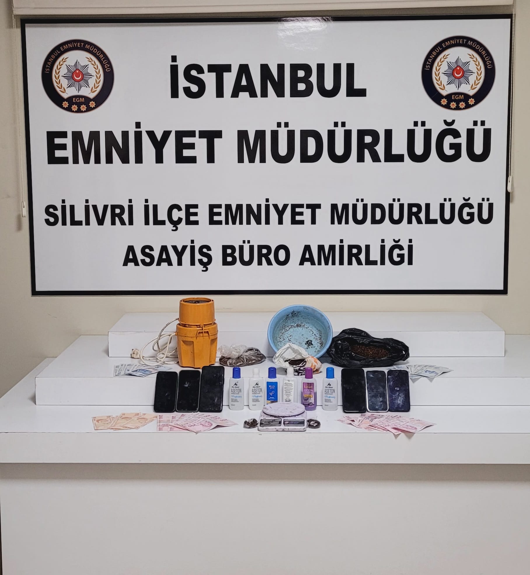 İstanbul Silivri'de uyuşturucu operasyonu: 6 gözaltı