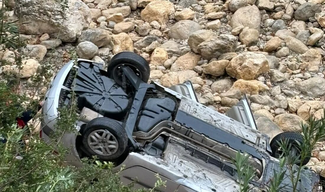 İskender ZENGİN/ANDIRIN (Kahramanmaraş), – KAHRAMANMARAŞ’ın Andırın ilçesinde, yaklaşık 30 metreden