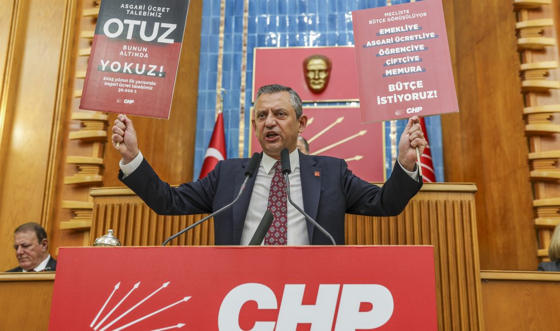 Aliekber METE- Muhammet BAYRAM/ANKARA, – CHP Genel Başkanı Özgür Özel,