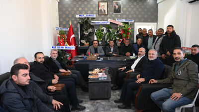 Dulkadiroğlu Muhtarlar Derneği’ni ziyaret eden Başkan Görgel, “Büyükşehir Belediyesi olarak,