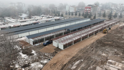 Büyükşehir Belediyesi, Elbistan’da rezerv alanlarda kalan iş yerleri için geçici