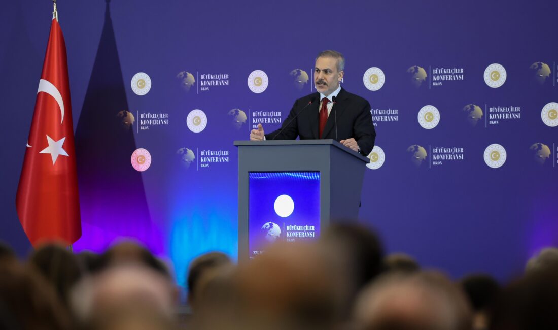 Gizem ÇORLU/ANKARA, – DIŞİŞLERİ Bakanı Hakan Fidan, 2024 yılında 111