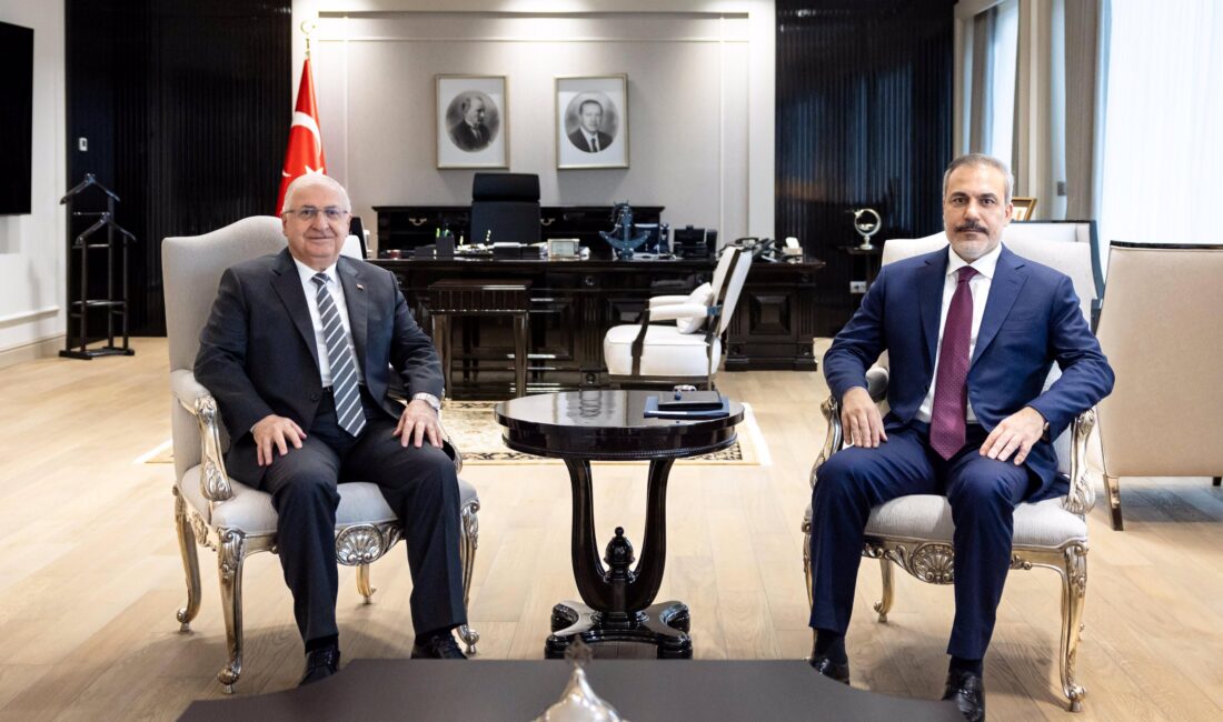 ANKARA, – DIŞİŞLERİ Bakanı Hakan Fidan, Milli Savunma Bakanı Yaşar