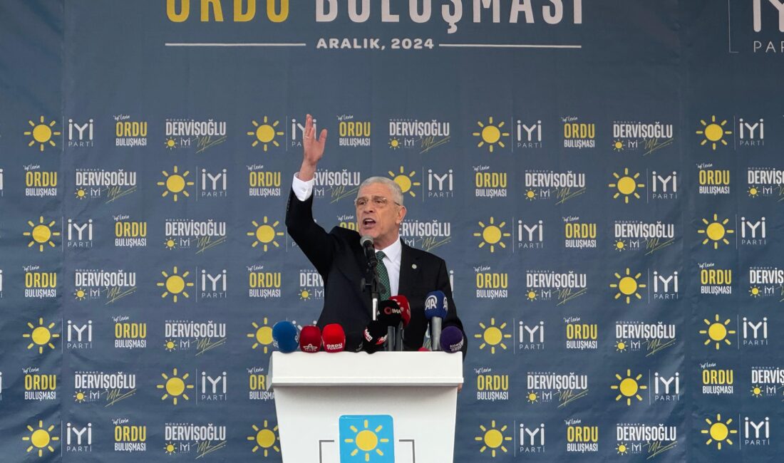 ORDU, – İYİ Parti Genel Başkanı Müsavat Dervişoğlu, “Asgari ücret