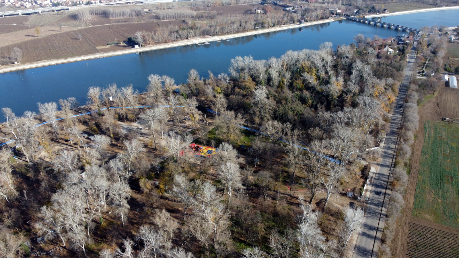 Edirne'de, Söğütlük Millet Bahçesi tamamlandı
