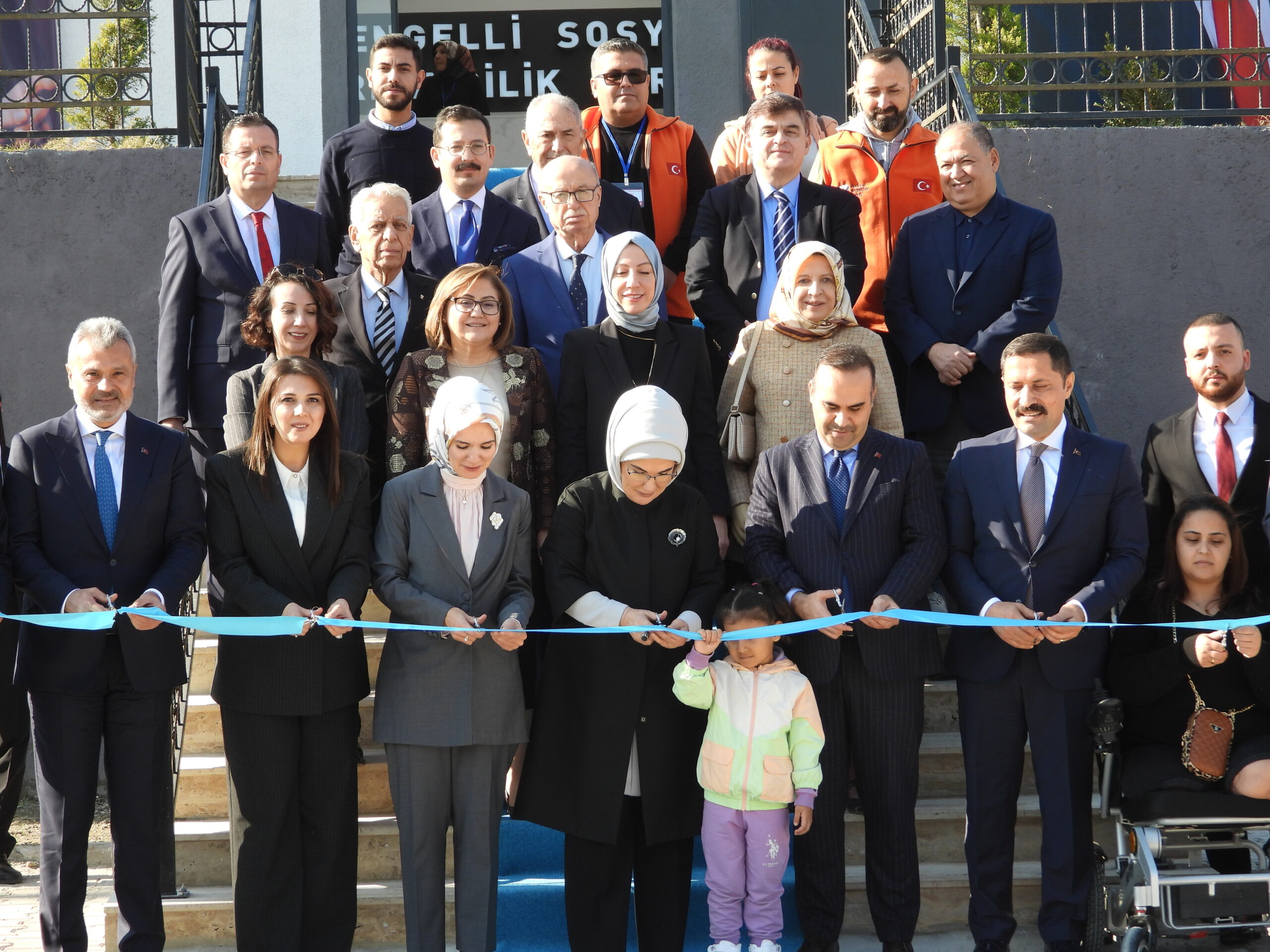 Emine Erdoğan, Hatay'da Engelli Sosyal Girişimcilik Merkezi'nin açılışını yaptı