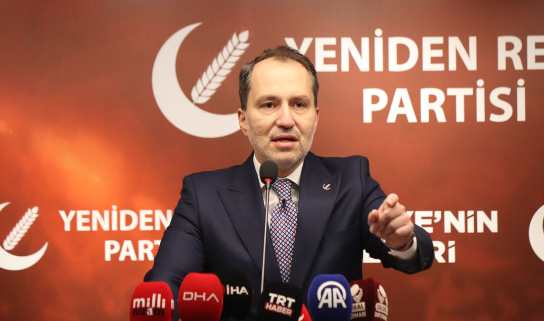 ANKARA, – YENİDEN Refah Partisi Genel Başkanı Fatih Erbakan, Suriye’de
