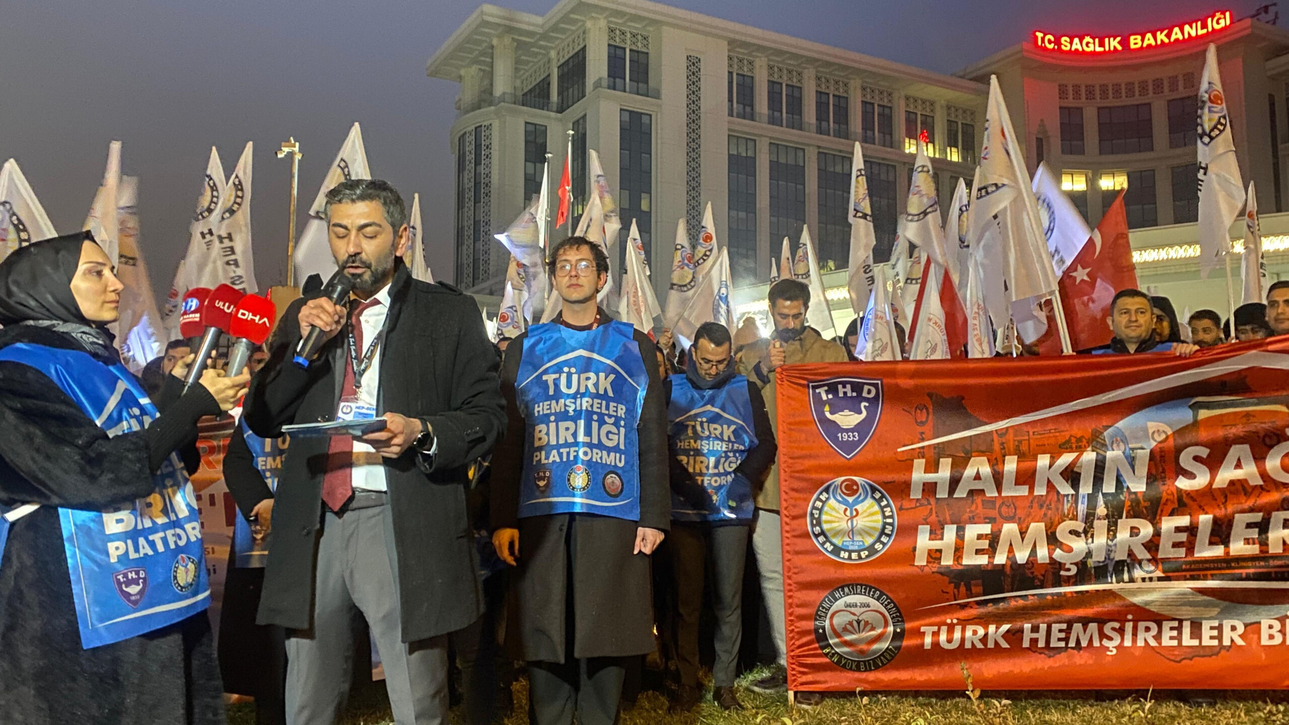 HEP SEN Genel Başkanı Yunus Şimşek: Türk Hemşireler Birliği, fiilen kurulmuştur