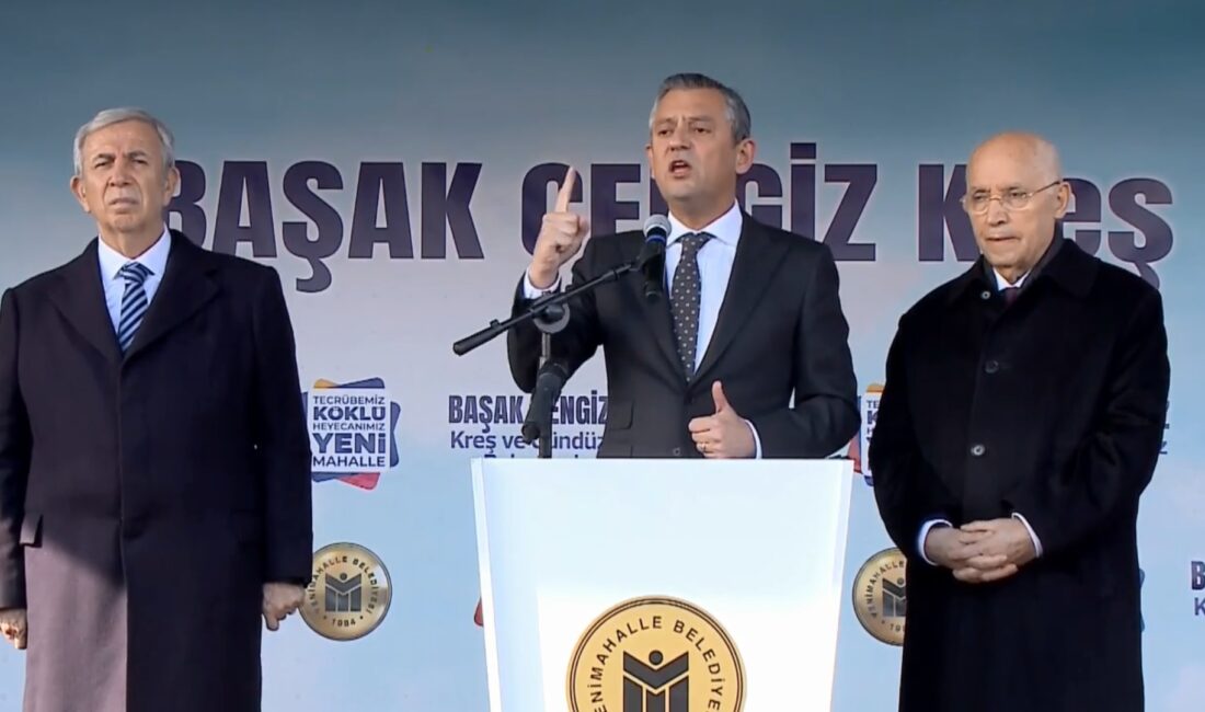 Aybala MELEK-Ali Eren İĞDE/ANKARA, – CHP Genel Başkanı Özgür Özel,