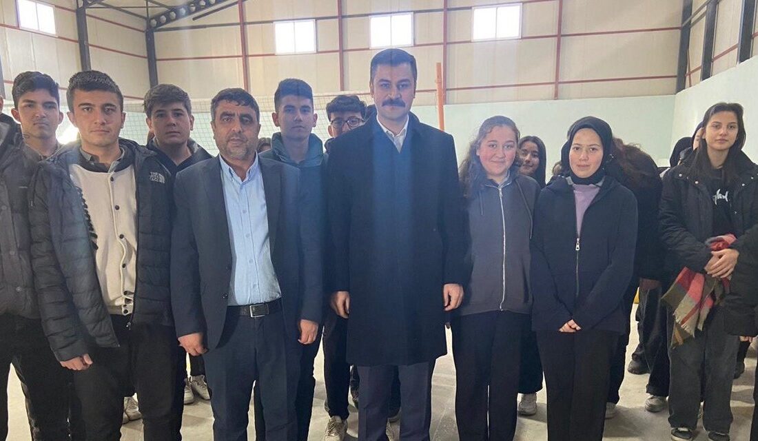 Kahramanmaraş Göksun İlçe Kaymakamı Ömer Faruk Duman, Göksun Anadolu Lisesi’ni