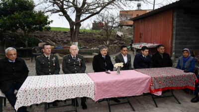 Vali Dr. Erdinç Yılmaz, 04.03.2024 tarihinde Suriye Şeyh İlyas Bölgesinde