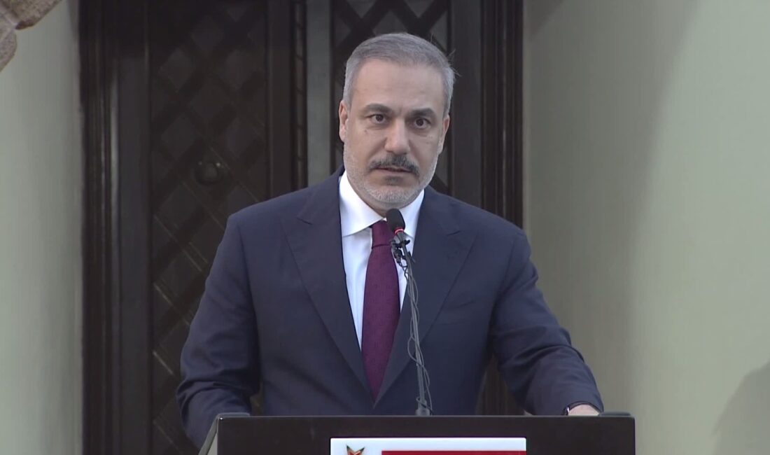 Salih HÜDAVERDİ/ ANKARA, – DIŞİŞLERİ Bakanı Hakan Fidan, “Dünü kaybettik,