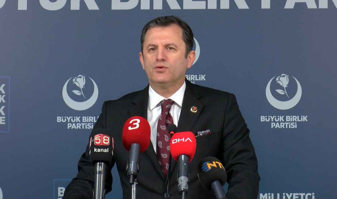 ANKARA, – BÜYÜK Birlik Partisi (BBP) Genel Başkan Yardımcısı Türker