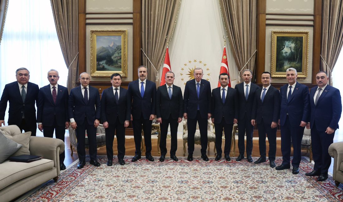 ANKARA, – CUMHURBAŞKANI Recep Tayyip Erdoğan, Özbekistan ve Azerbaycan bakanlarını