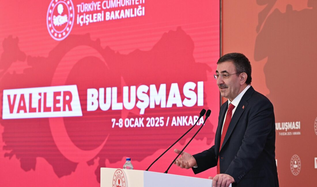 Taha AYHAN/ANKARA, – CUMHURBAŞKANI Yardımcısı Cevdet Yılmaz, ‘2025 Valiler Buluşması’