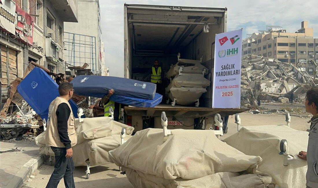 İSTANBUL, – İHH İnsani Yardım Vakfı, 7 Ekim 2023’ten bu