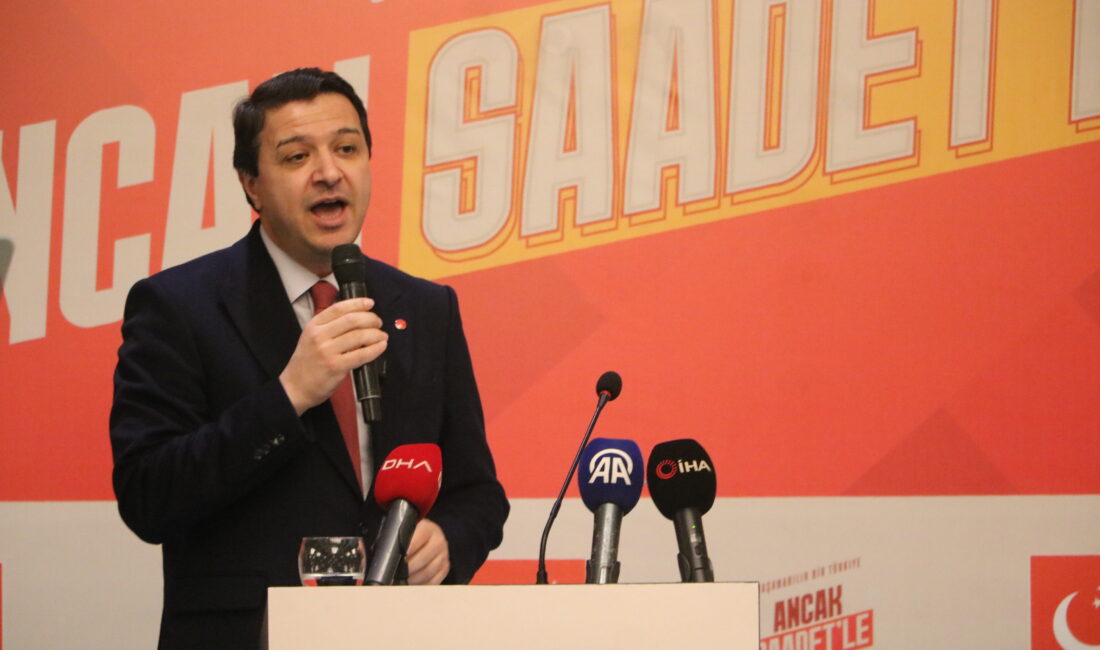 Ali Sencer ARSLAN/ ZONGULDAK, – SAADET Partisi Genel Başkanı Mahmut