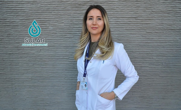 Özel Sular Akademi Hastanesinde göreve başlayan Beslenme ve Diyetisyen Merve