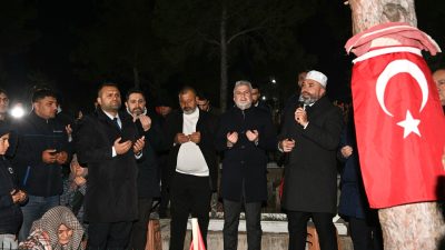6 Şubat’ta meydana gelen ilk depremin saati olan 4.17’de binlerce
