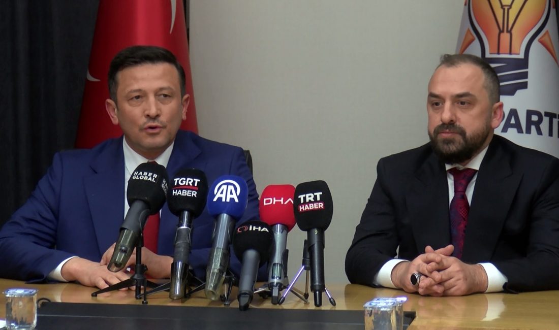 HAMZA DAĞ, GÖREVİNİ FARUK ACAR’A DEVRETTİ AK Parti’nin yeni Merkez