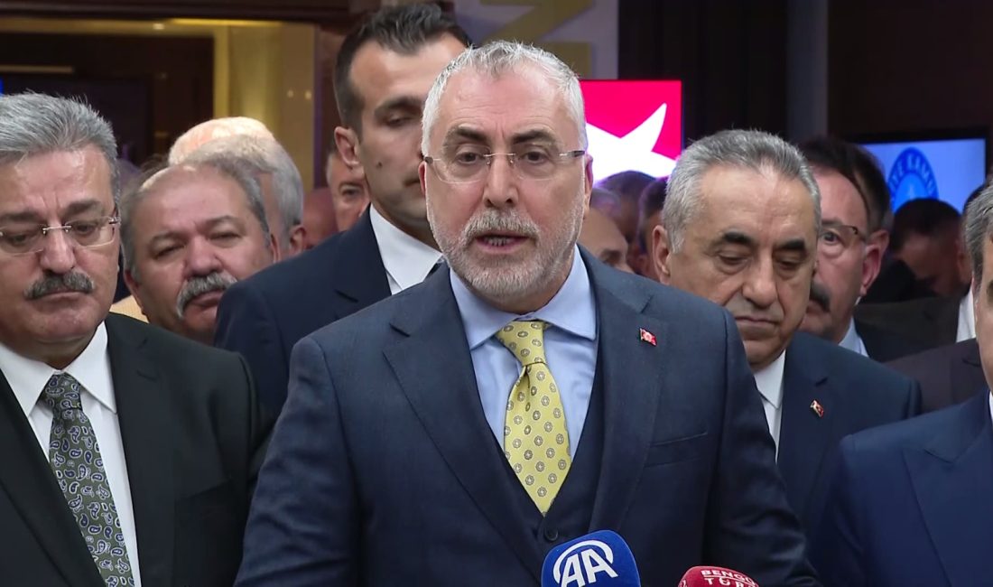 Gizem ÇORLU/ ANKARA, – ÇALIŞMA ve Sosyal Güvenlik Bakanı Vedat
