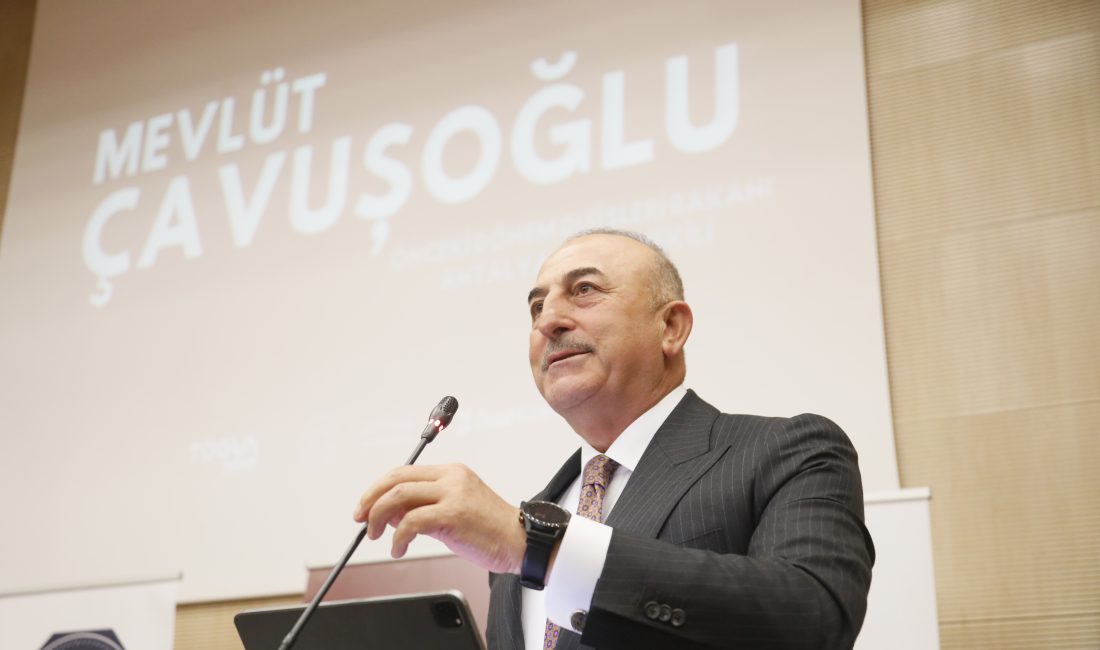 Alparslan ÇINAR/ANTALYA, – ESKİ Dışişleri Bakanı ve AK Parti Antalya