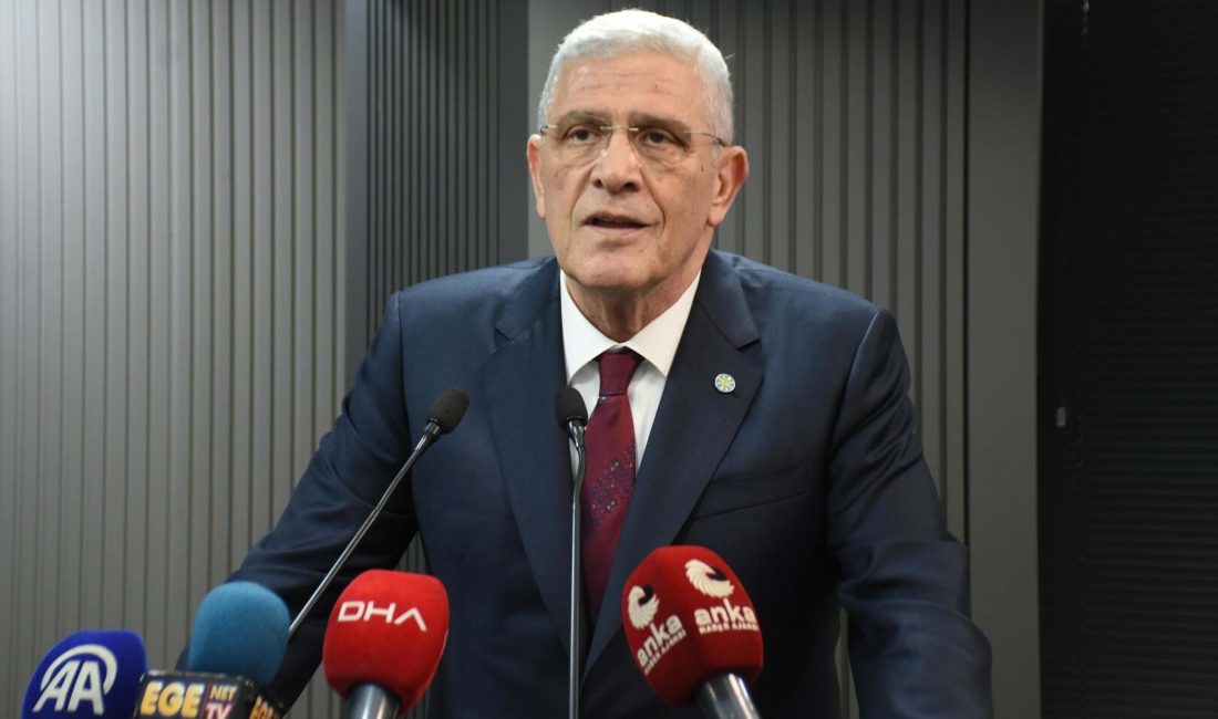 Seza Nur ALPDÜNDAR/İZMİR, -İYİ Parti Genel Başkanı Müsavat Dervişoğlu, “Bu