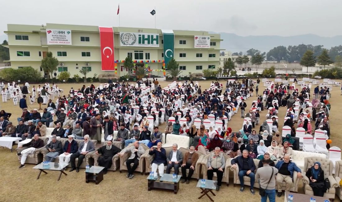 İSTANBUL, – İHH İnsani Yardım Vakfı, Pakistan’ın Haripur şehrinde 192