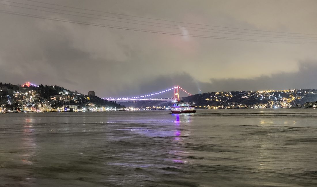 İSTANBUL, – ULAŞTIRMA ve Altyapı Bakanlığı tarafından İstanbul Boğazı’nda gemi