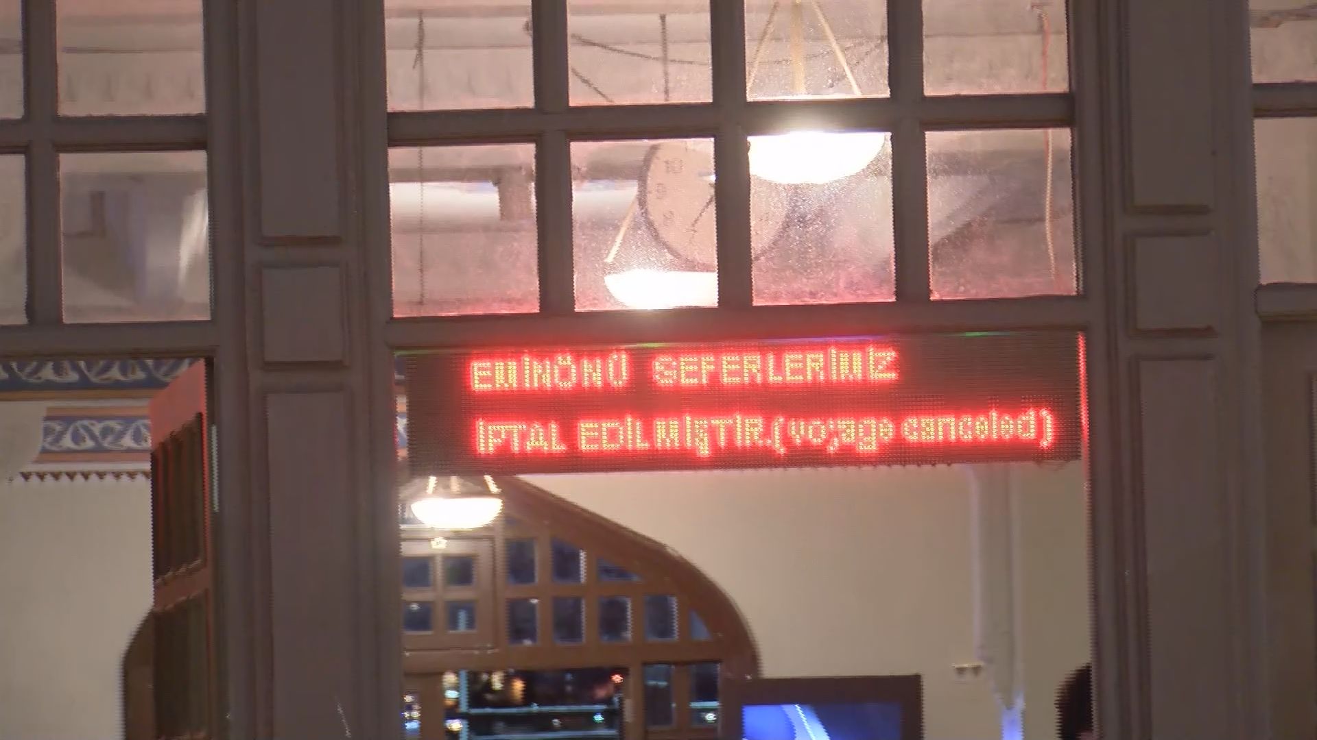 İstanbul Şehir hatları ve İDO seferlerine kar engeli / Ek görüntü