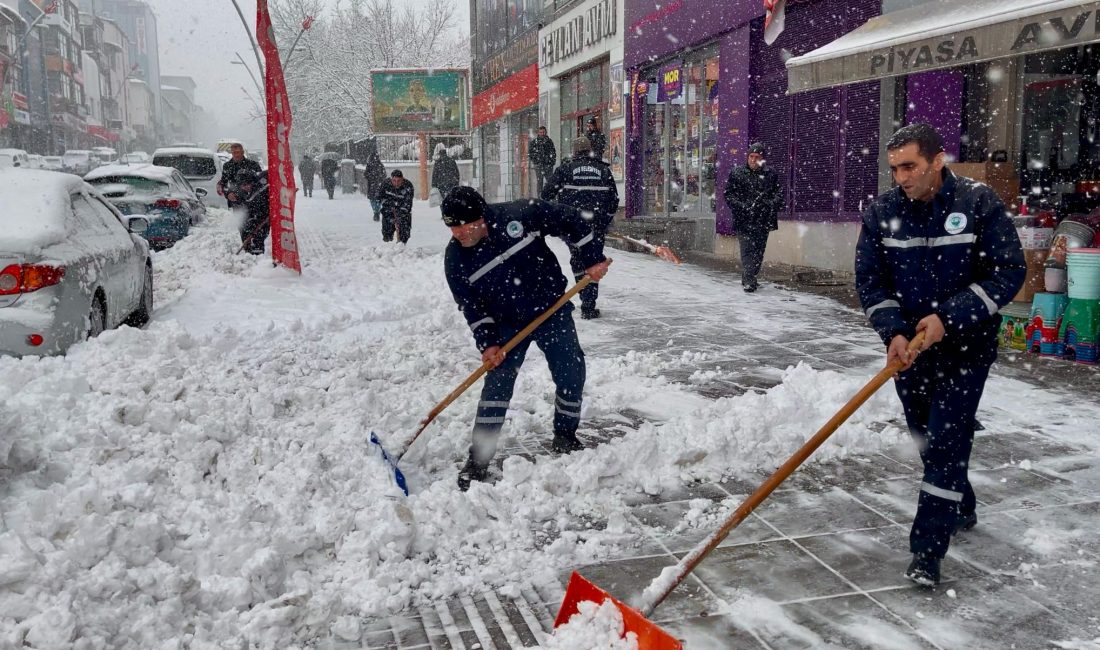 Muhammed Sami MARAL/MUŞ, -MUŞ’ta kar yağışı ve buzlanma tehlikesi nedeniyle