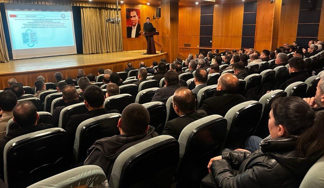 Kahramanmaraş'ta Genel Kolluk-Özel Güvenlik İşbirliği ve Entegrasyon (KAAN) Uygulaması'nın tanıtımı