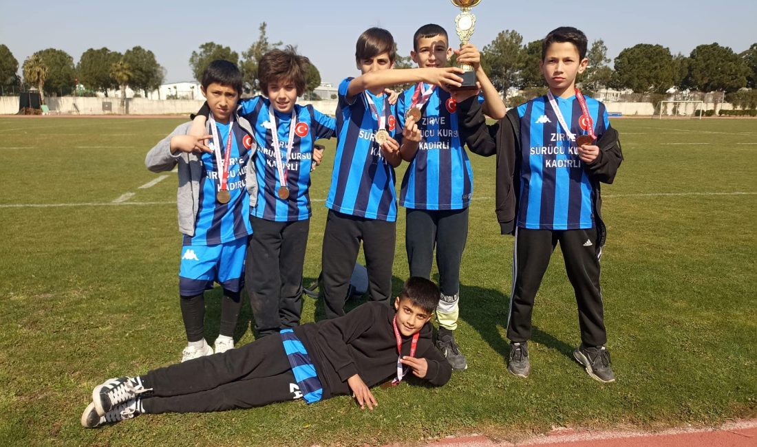 Osmaniye ilinde yapılan okullar arası Puanlı Atletizm İl Birinciliği müsabakasında