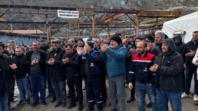 Özelleştirmeye karşı madene kapanan Çayırhan Termik Santrali ve Linyit Madeni