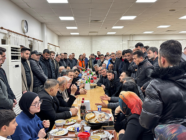 Ramazan ayının manevi atmosferi, Afşin Elbistan B Termik Santrali’nde kurulan