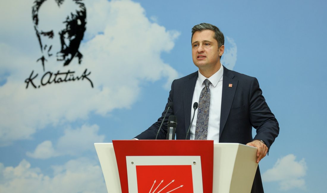 Gizem CENGİL/ANKARA, – CHP Genel Başkan Yardımcısı ve Parti Sözcüsü