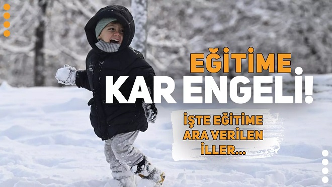 Kahramanmaraş’ın İlçelerinden Afşin, Elbistan, Ekinözü, Göksun ve Nurhak’ta eğitim-öğretime 1