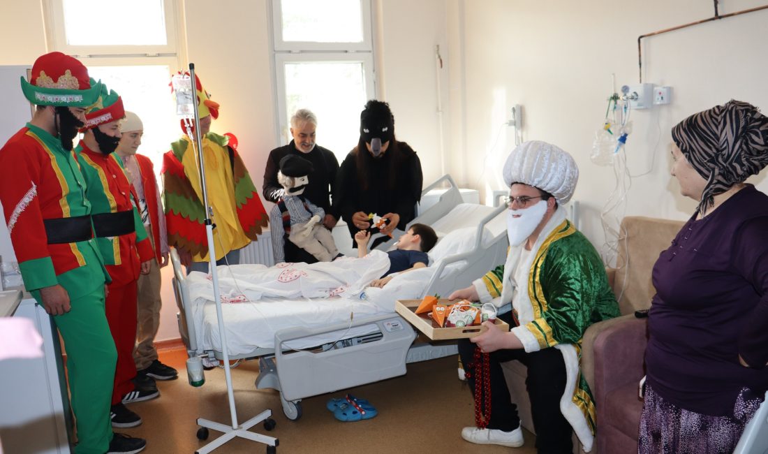 Şerife Serap KARA/AMASYA, – AMASYA’DA Ramazan Bayramı’nda hastanede tedavi gören