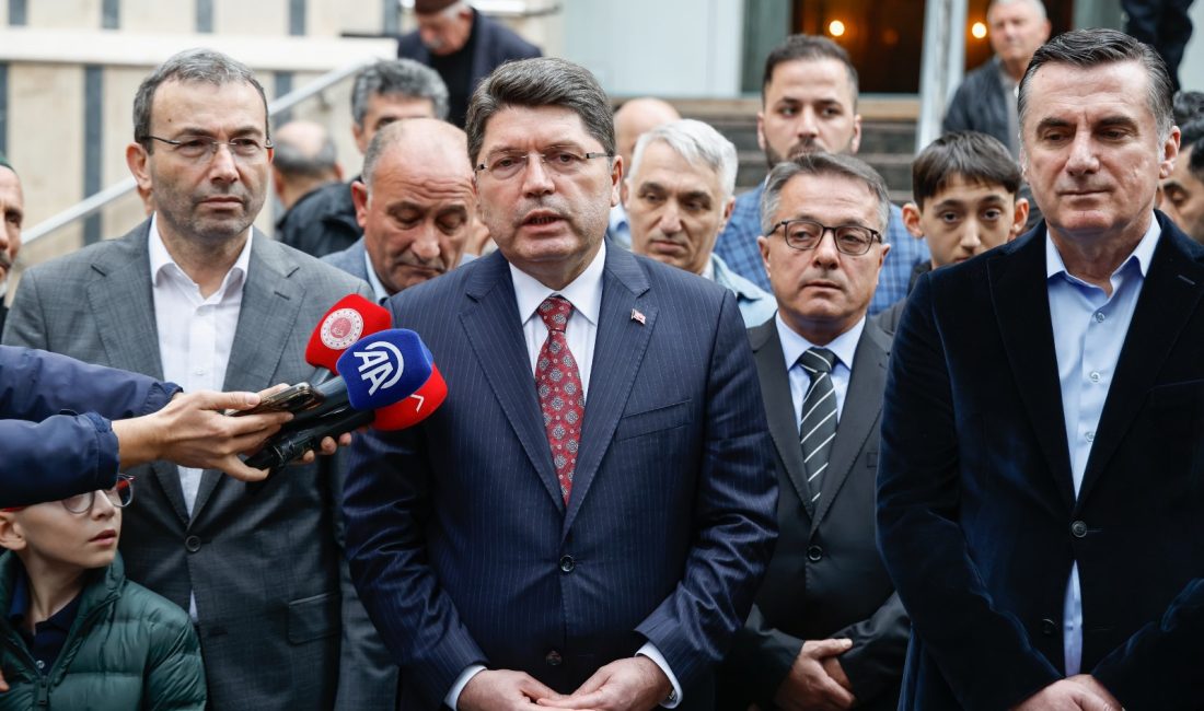 İsa ALMAÇAYIR/İSTANBUL, -ADALET Bakanı Yılmaz Tunç, “Terör örgütünün kendini feshedip